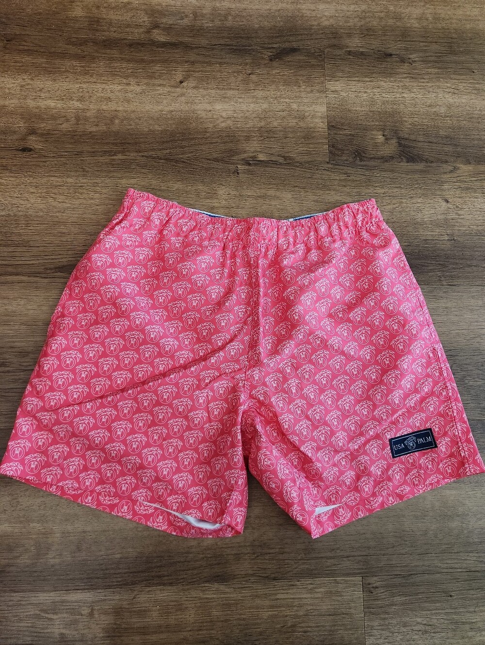USA Palm Swim Trunks Size Small